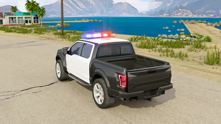 Politiets van kørsel: Van Game feature graphic