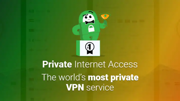 Private Internet Access VPN feature graphic