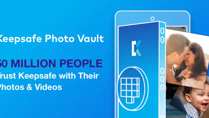 Private Photo Vault - Keepsafe feature graphic