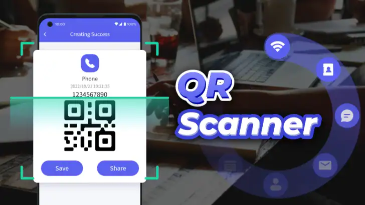 QR-scanner feature graphic