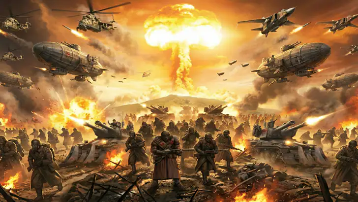 Red Command - War Alert RTS feature graphic