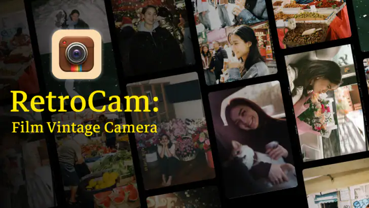 RetroCam: Film Vintage Camera feature graphic