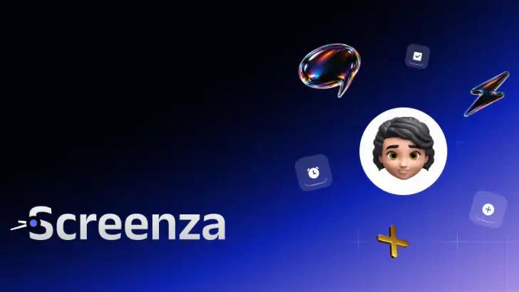 Screenza feature graphic