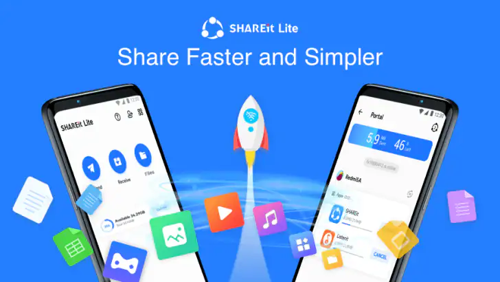 SHAREit Lite - Fast File Share feature graphic