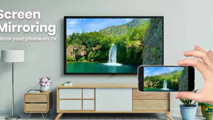Skærmspejling App: Miracast TV feature graphic