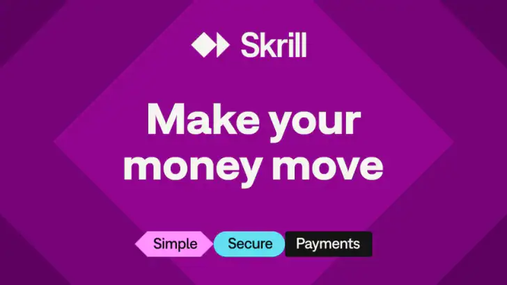 Skrill - Pay & Send Money feature graphic