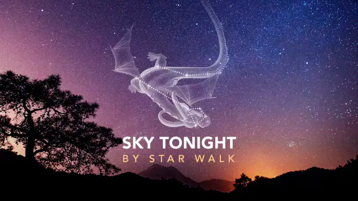 Sky Tonight - Star Gazer Guide feature graphic
