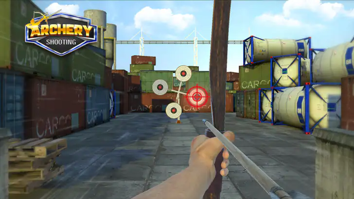 Skydebueskydning feature graphic