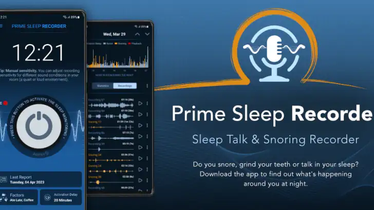 Sleep Tracker & Sleep Recorder feature graphic