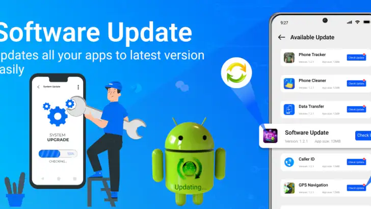 Software Update System Update feature graphic