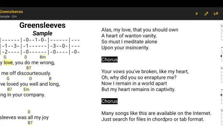 SongBook feature graphic