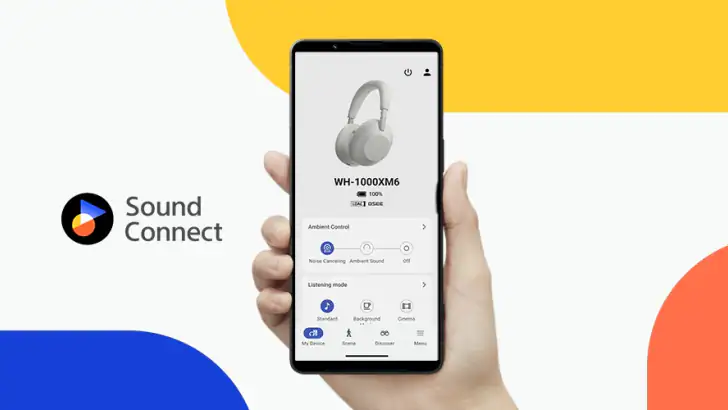 Sony | Sound Connect feature graphic
