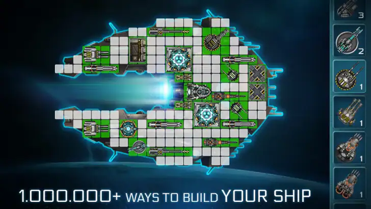 Space Arena・Spaceship Strategy feature graphic