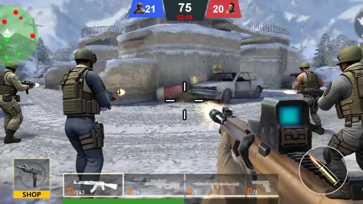 Special Strike Shooter feature graphic