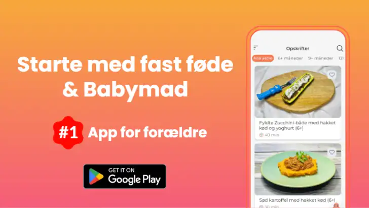 Starte med fast føde & Babymad feature graphic