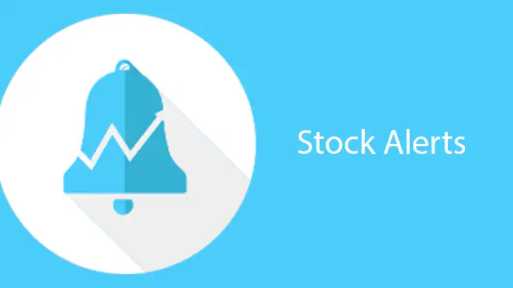 Stock Alerts BG(Alarm/Tracker) feature graphic