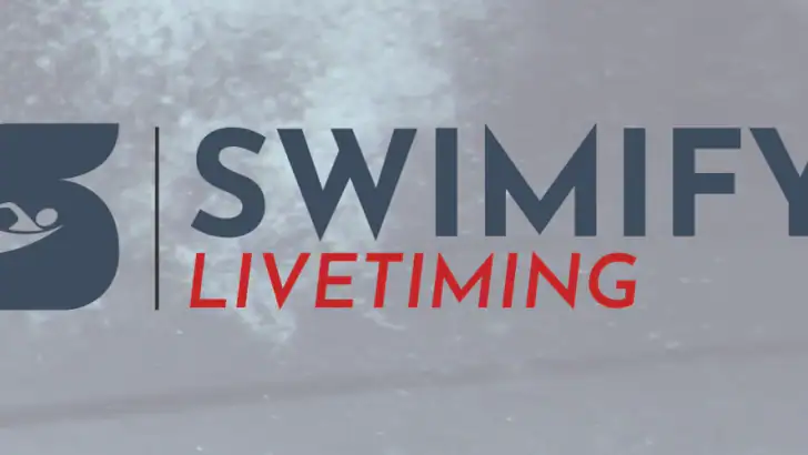 Swimify Livetiming feature graphic