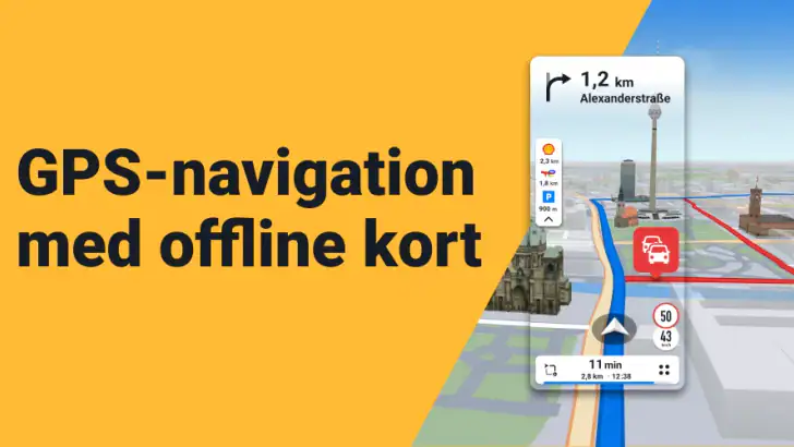 Sygic GPS-navigation & Kort feature graphic