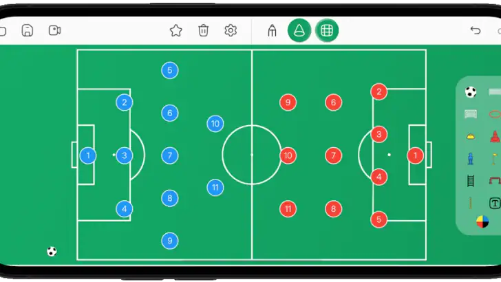Tactics Board - Soccer feature graphic