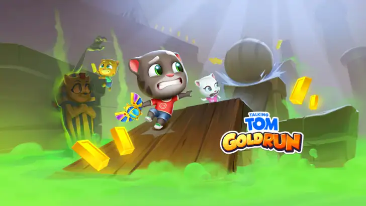 Talking Tom Gold Run feature graphic