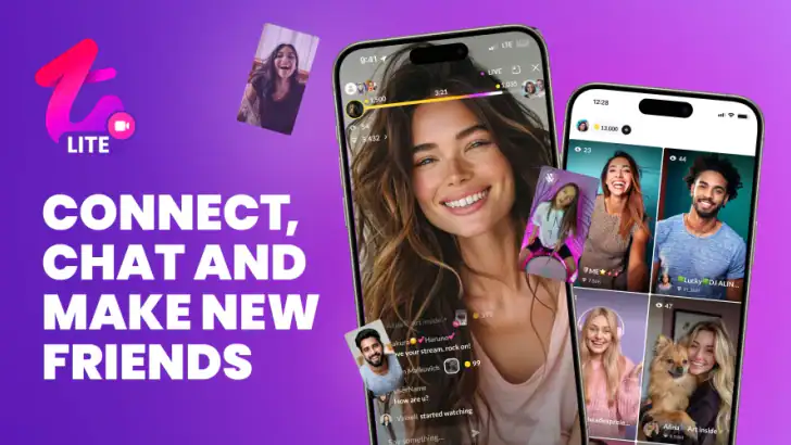 Tango Lite- Stream, Video Chat feature graphic
