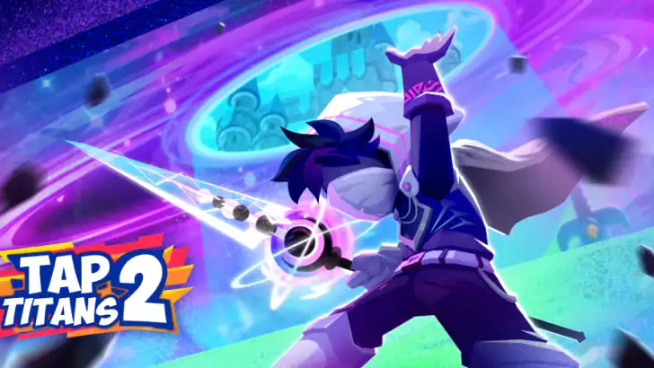 Tap Titans 2: AFK Hero Clicker feature graphic