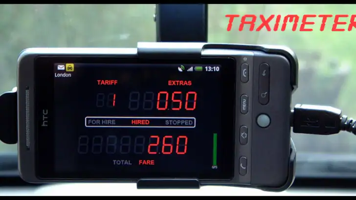 Taximeter feature graphic