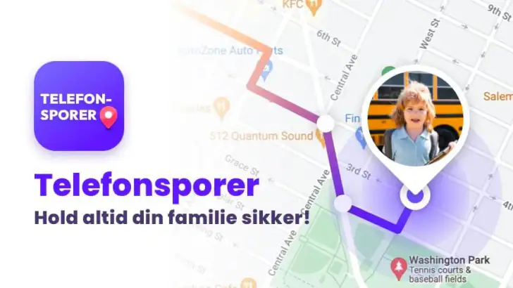 Telefonsporer feature graphic