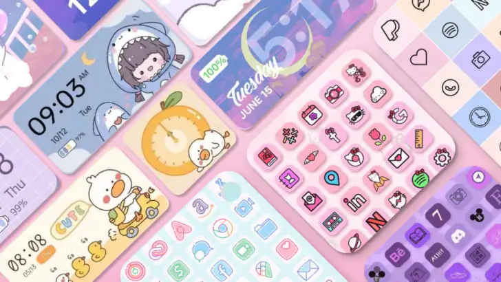 Themica: Cool Themes, Icons feature graphic