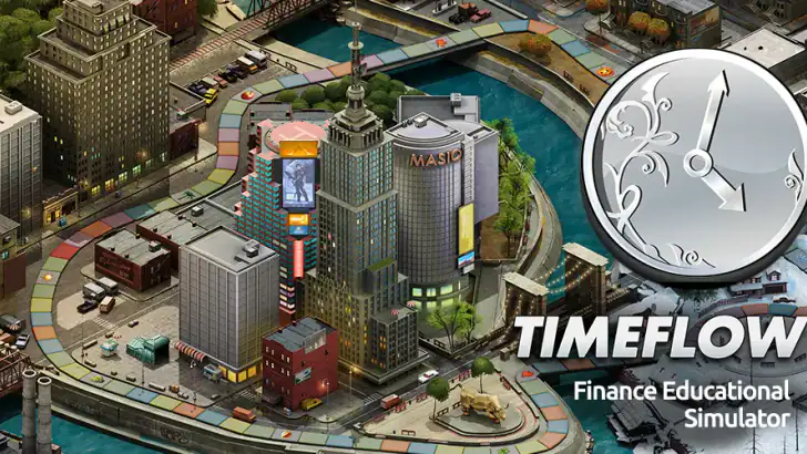 Timeflow Business Tycoon feature graphic