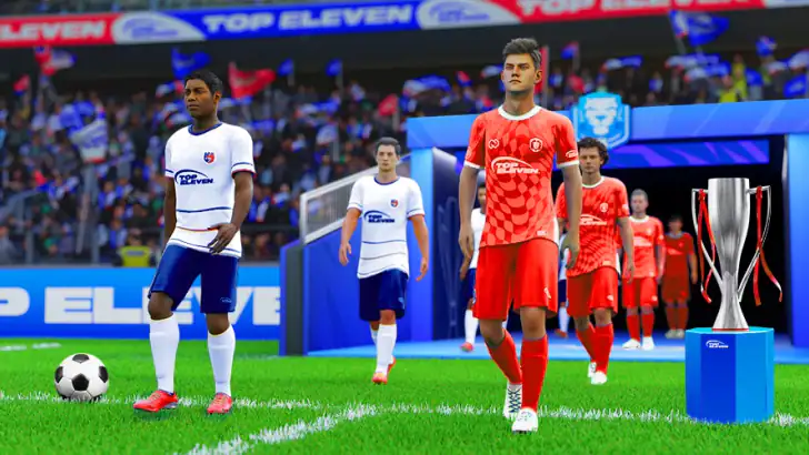 Top Eleven 2026 Fodboldmanager feature graphic