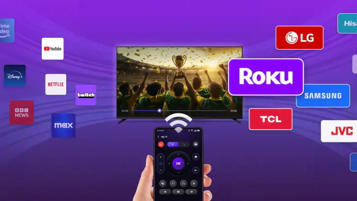 TV Remote Control Universal feature graphic