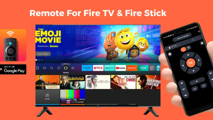 TV Remote For Fire & TV Stick feature graphic