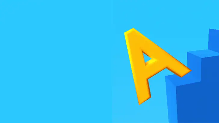 Type Spin: alphabet run game feature graphic