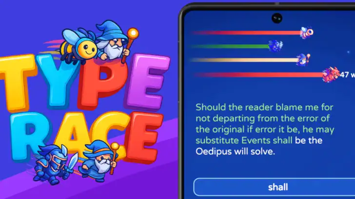 Typing Test - The Typing Game feature graphic