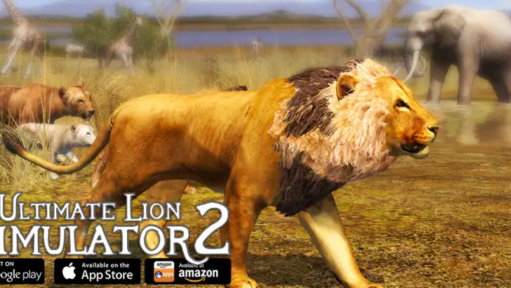 Ultimate Lion Simulator 2 feature graphic