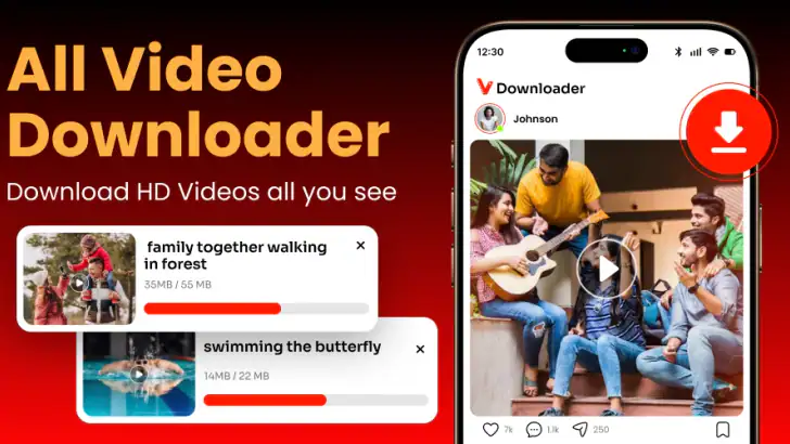 Video Downloader & HD Download feature graphic