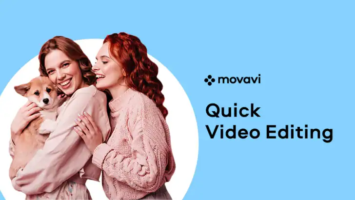 Video Editor Movavi Clips feature graphic
