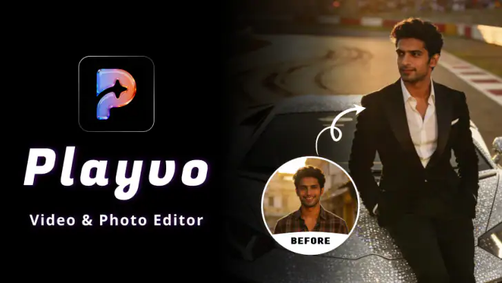 Video Status Maker: Playvo feature graphic