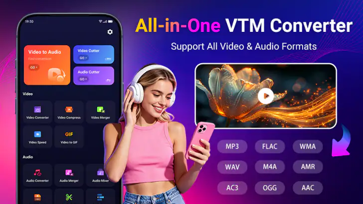 Video til Mp3 - Lydklipper feature graphic