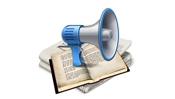 @Voice: Text to Speech Reader feature graphic
