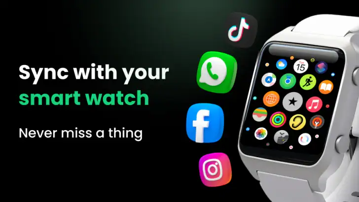 Watch Sync App - BT Notifier feature graphic