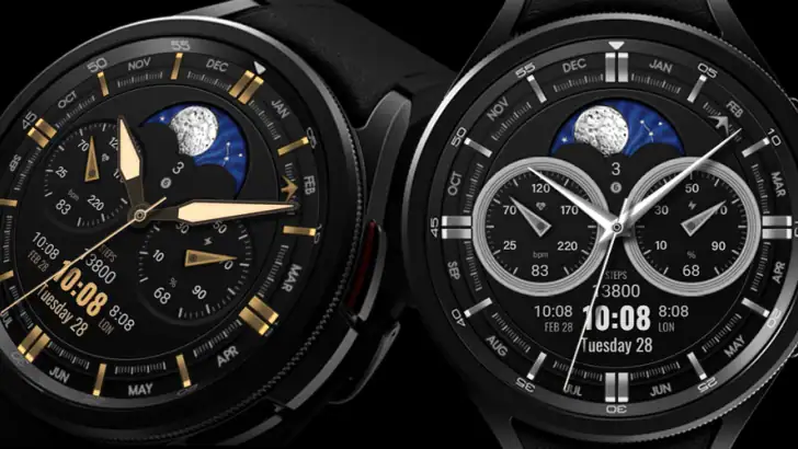 WFP 309 Elegant watch face feature graphic