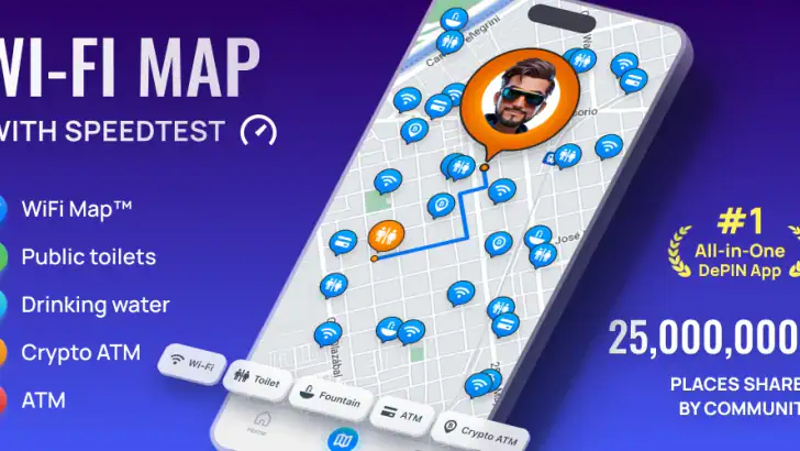 WiFi Map: WiFi Koder + eSIM feature graphic