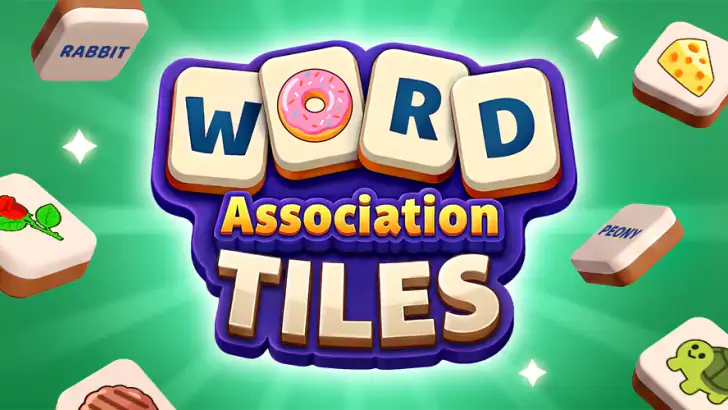 Word Association Tiles feature graphic