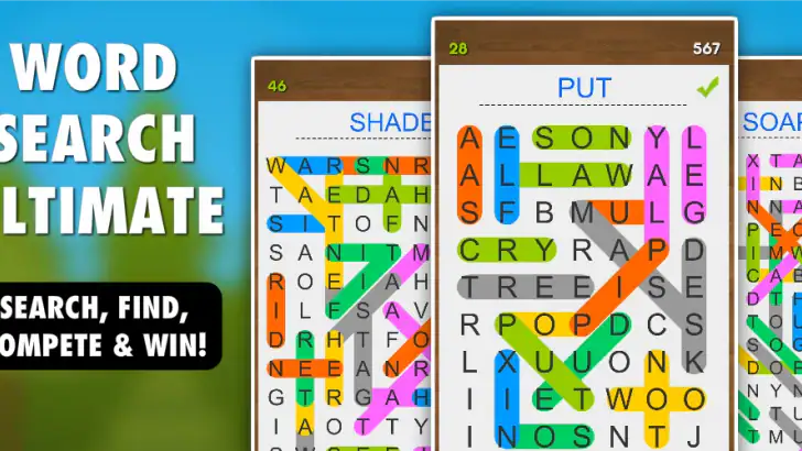 Word Search Ultimate PRO feature graphic