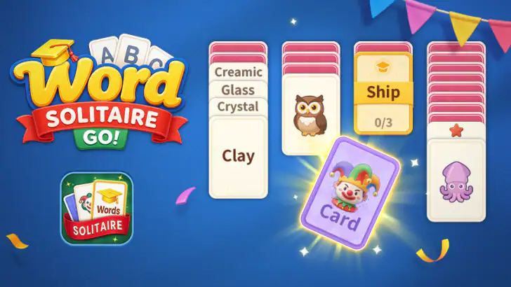 Word Solitaire Go feature graphic