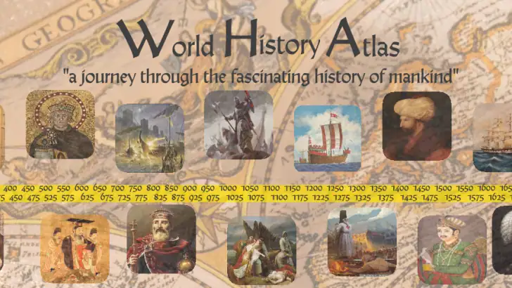 World History Atlas feature graphic
