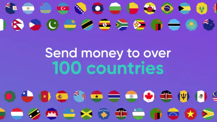 WorldRemit: pengeoverførsel feature graphic