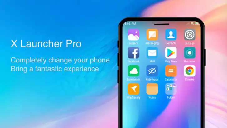 X Launcher Pro feature graphic